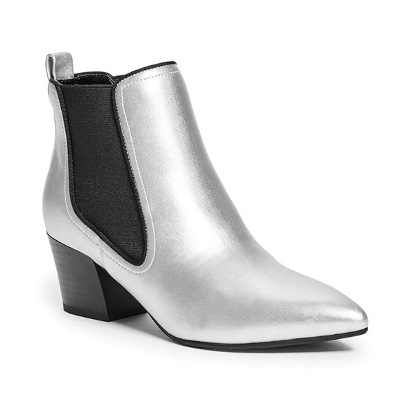 guess metallic boots
